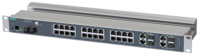 Siemens SCALANCE XR328-4C WG; 24 x 10/100/1000 Mbps RJ45 porter + 4 x 1000 Mbps combo porter 6GK5328-4SS00-2AR3