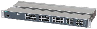 Siemens SCALANCE XR328-4C WG; 24 x 10/100/1000 Mbps RJ45 porter + 4 x 1000 Mbps combo porter 6GK5328-4SS00-3AR3