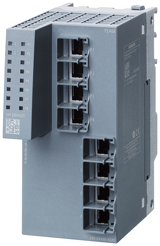 Siemens PE408 8 x 10/100/1000 mbit/s RJ45