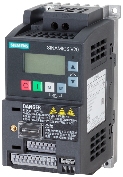 Siemens SINAMICS V20, 1AC 230V 0,25kW Filter C1