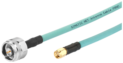 Siemens SIMATIC NET N-connect/SMA Male/Male Flexible Connecting Cable, 0.3 m