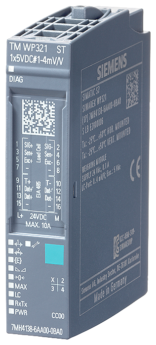 Siemens SIWAREX weighing electronics 7MH4138-6AA00-0BA0