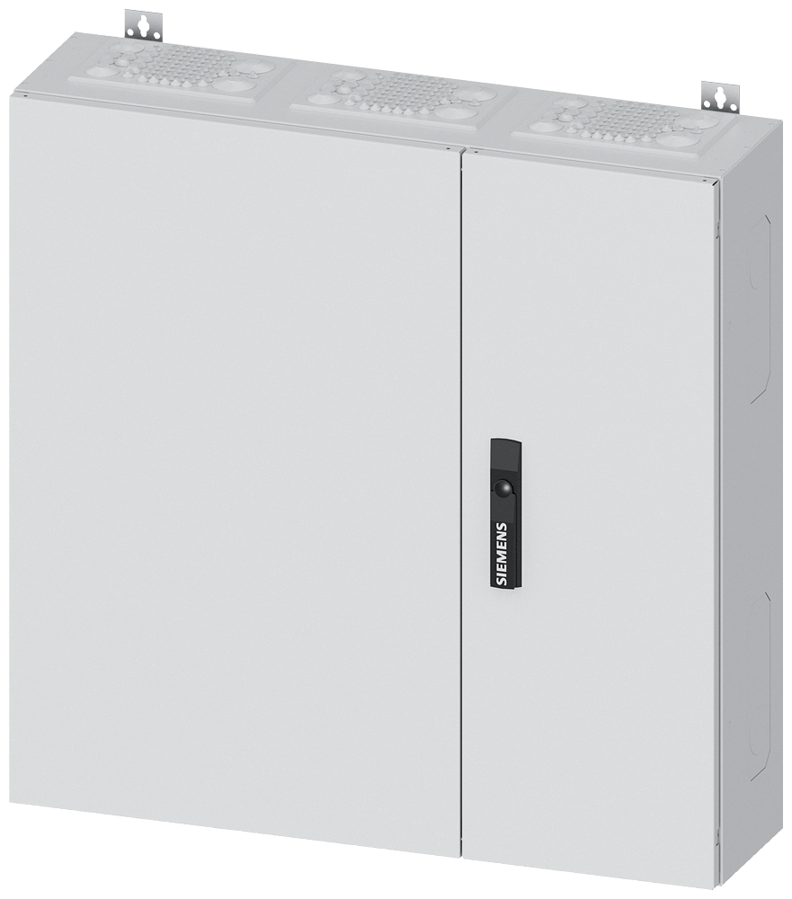 Siemens Alpha 400 Din, Panel board Surface-mounted mounting, Delivery Form Flat Pack, Ap-Cabinet, Colour Ral 9016 8GK1102-3KK32
