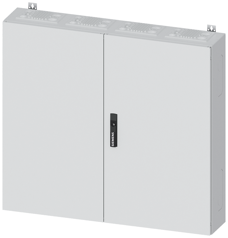 Siemens Alpha 400 Din, Panel board Surface-mounted mounting, Delivery Form Flat Pack, Ap-Cabinet, Colour Ral 9016 8GK1102-4KK42