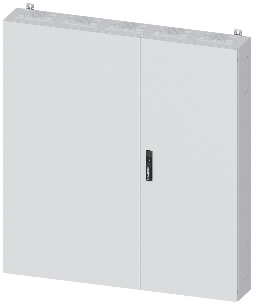 Siemens Alpha 400 Din, Panel board Surface-mounted mounting, Delivery Form Flat Pack, Ap-Cabinet, Colour Ral 9016 8GK1102-7KK52