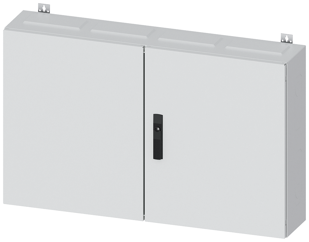 Siemens Alpha 400 Din, Panel board Surface-mounted mounting, Delivery Form Flat Pack, Ap-Cabinet, Colour Ral 9016 8GK1112-2KK42