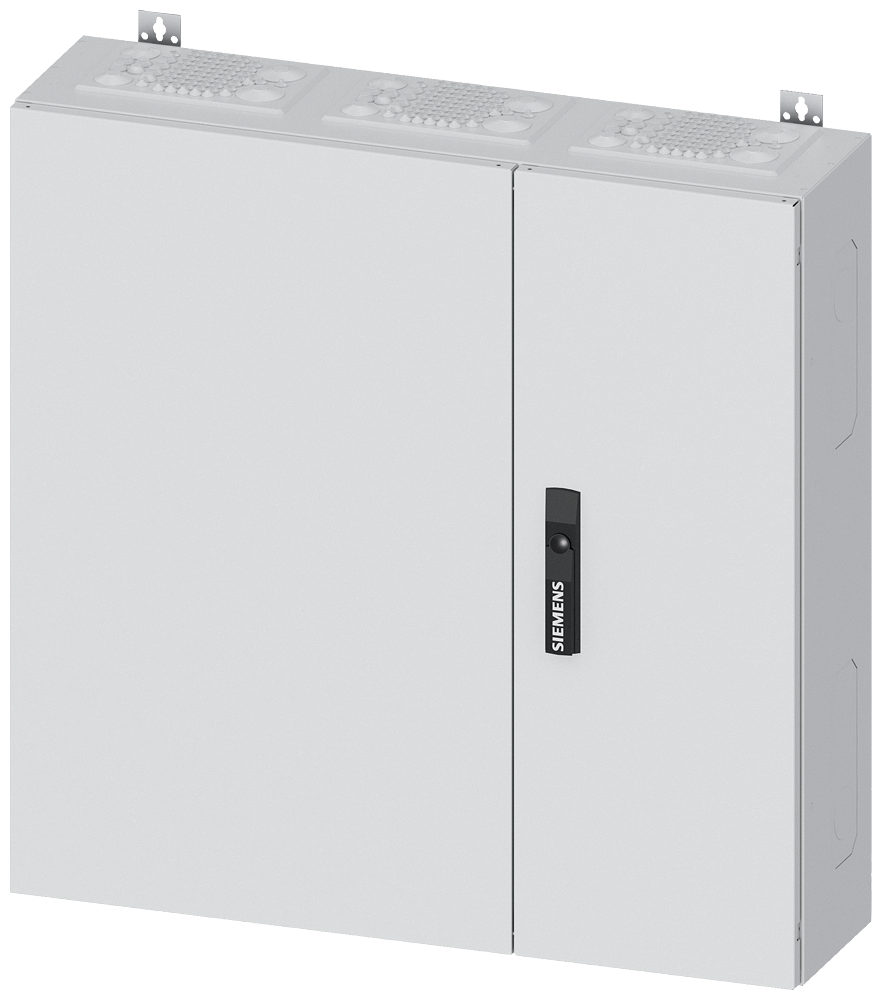 Siemens Alpha 400 Din, Panel board Surface-mounted mounting, Delivery Form Flat Pack, Ap-Cabinet, Colour Ral 9016 8GK1112-3KK32
