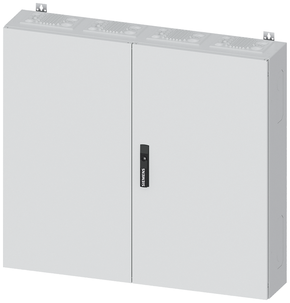 Siemens Alpha 400 Din, Panel board Surface-mounted mounting, Delivery Form Flat Pack, Ap-Cabinet, Colour Ral 9016 8GK1112-4KK42