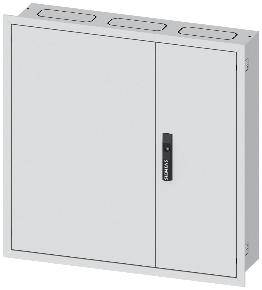 Siemens Alpha 400 Din, Panel board Recessed mounting, Up-Cabinet, Colour Ral 9016, IP31, SK1, H=800 B=800 D=210