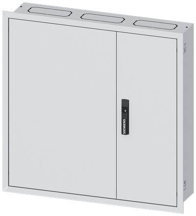 Siemens Alpha 400 Din, Panel board Recessed mounting, Up-Cabinet, Colour Ral 9016, IP31, SK1, H=800 B=800 D=210