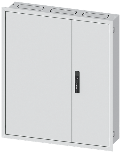 Siemens Alpha 400 Din, Panel board Recessed mounting, Up-Cabinet, Colour Ral 9016, IP31, SK1, H=950 B=800 D=210
