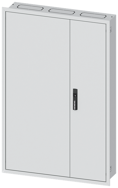 Siemens Alpha 400 Din, Panel board Recessed mounting, Up-Cabinet, Colour Ral 9016, IP31, SK1, H=1250 B=800 D=210