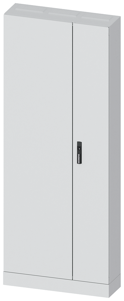 Siemens Alpha 630 Din, Floor Cabinet Including Plinth Colour Ral 7035, IP55, SK2, H=1900 B=800 D=250