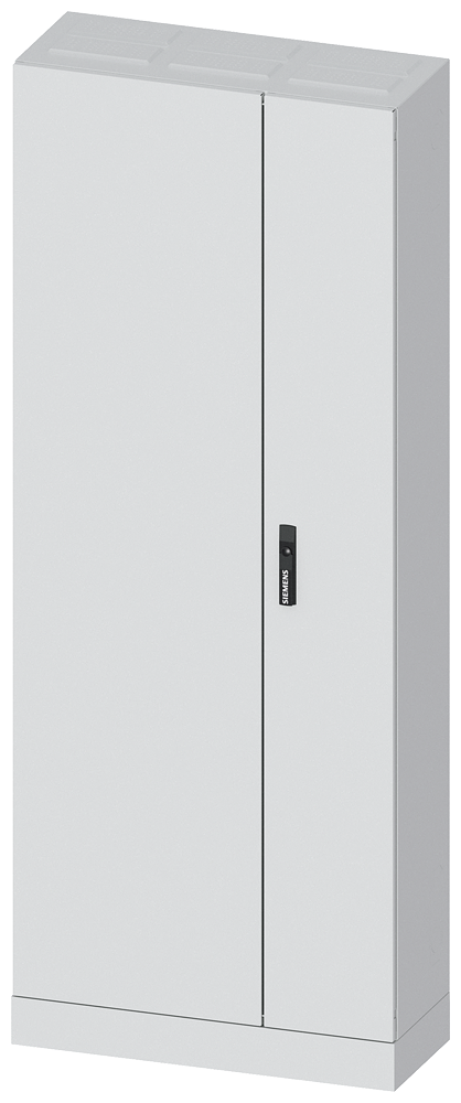 Siemens Alpha 630 Din, Floor Cabinet Including Plinth Colour Ral 7035, IP55, SK2, H=1900 B=800 D=320