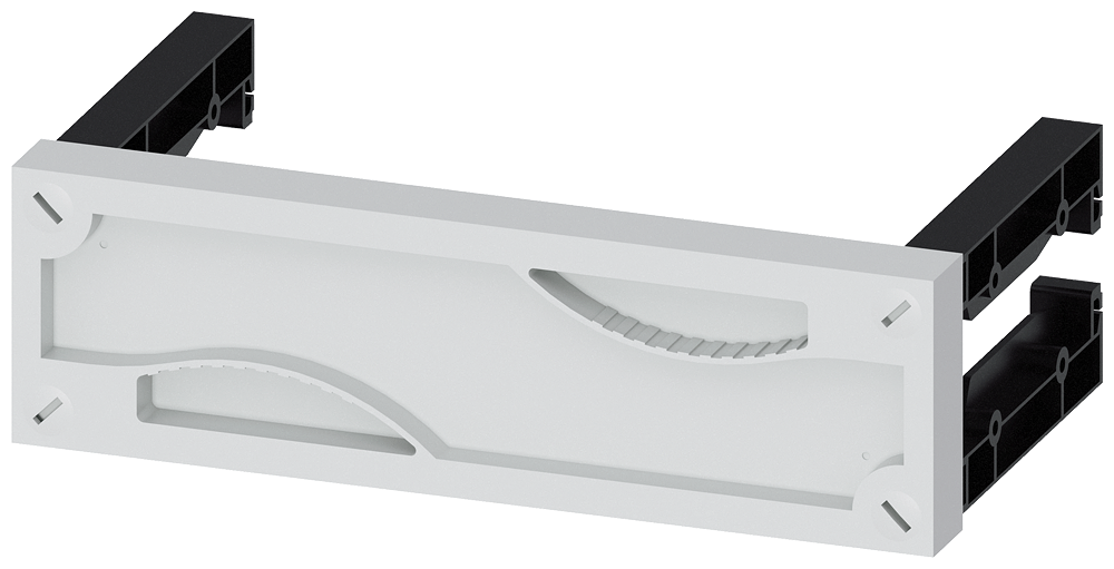 Siemens Alpha 400/630 Din, Set, Blanking cover with Supports H=75 B=250