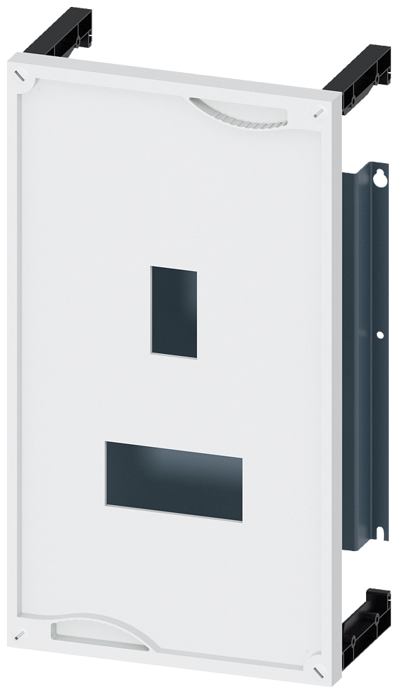 Siemens ALPHA 400/630/AS DIN MCCB KIT 1X3VL160/250 with RCD-MODULE 3+4 POLE, vertical mounting H=450/ W=250