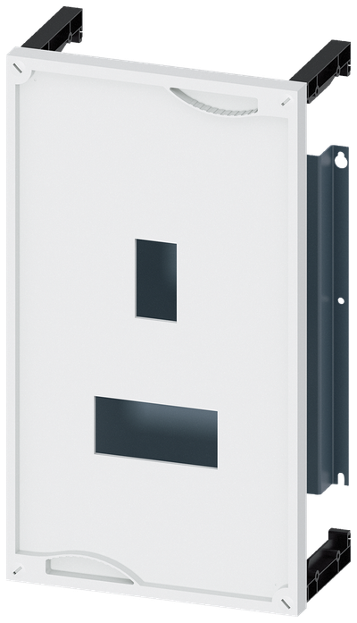 Siemens ALPHA 400/630/AS DIN MCCB KIT 1X3VL160/250 with RCD-MODULE 3+4 POLE, vertical mounting H=450/ W=250