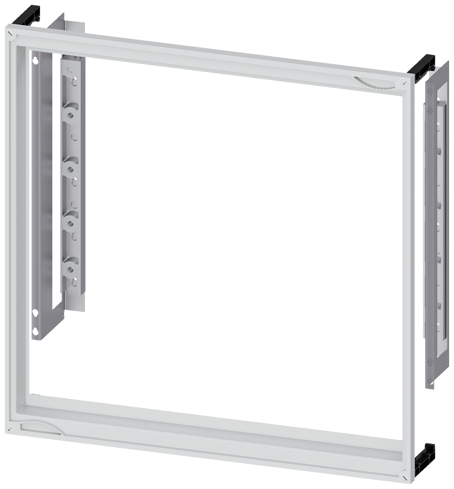 Siemens Alpha 1600 Din mounting Set for 6X Sikringskilleswitch 3NJ4 Size 1-3, H=750 B=750