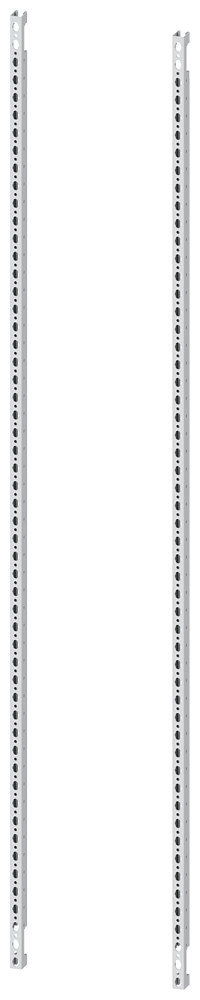 Siemens Alpha 400 Din, mounting rail 2 Pcs (Vertical Traverser) for mounting Setts (2-PIECE), H=1400 (2ST)