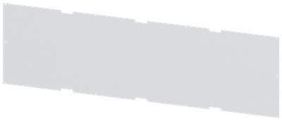 Siemens Alpha 630 Din, mounting plate Steel for mounting on Vertical montasjerailr(Traverser) H=1900 B=500