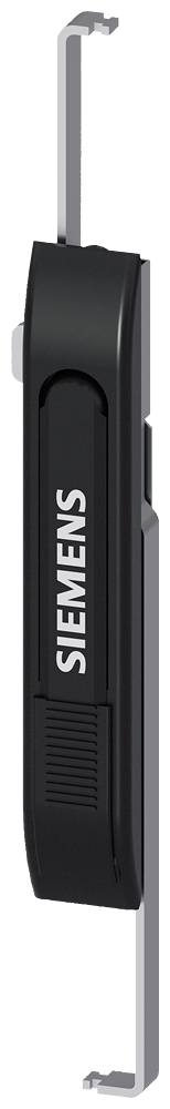 Siemens ALPHA 630 DIN Lock System with Recessed Swing Handle, Tall Cabinet Doors (8GK9561-0KK01)