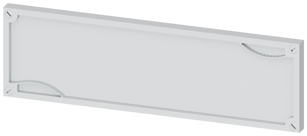 Siemens Alpha 630 Din, Blanking cover without Supports Height = 150 mm, Width = 500 mm (1 Set = 10 Units)