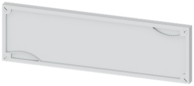 Siemens Alpha 630 Din, Blanking cover without Supports Height = 150 mm, Width = 500 mm (1 Set = 10 Units)