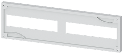 Siemens Alpha 630 Din, Cover N-Komponenter Height = 150 mm, Width = 500 mm Cut-Out 2X12 Distance unit