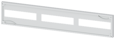 Siemens Alpha 630 Din, Cover N-Komponenter Height = 150 mm, Width = 750 mm Cut-Out 3X12 Distance unit