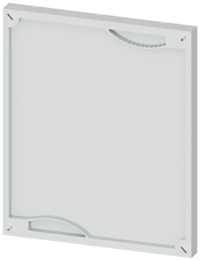 Siemens Alpha 630 Din, Blanking cover without Supports Height = 300 mm, Width = 250 mm (1 Set = 10 Units)