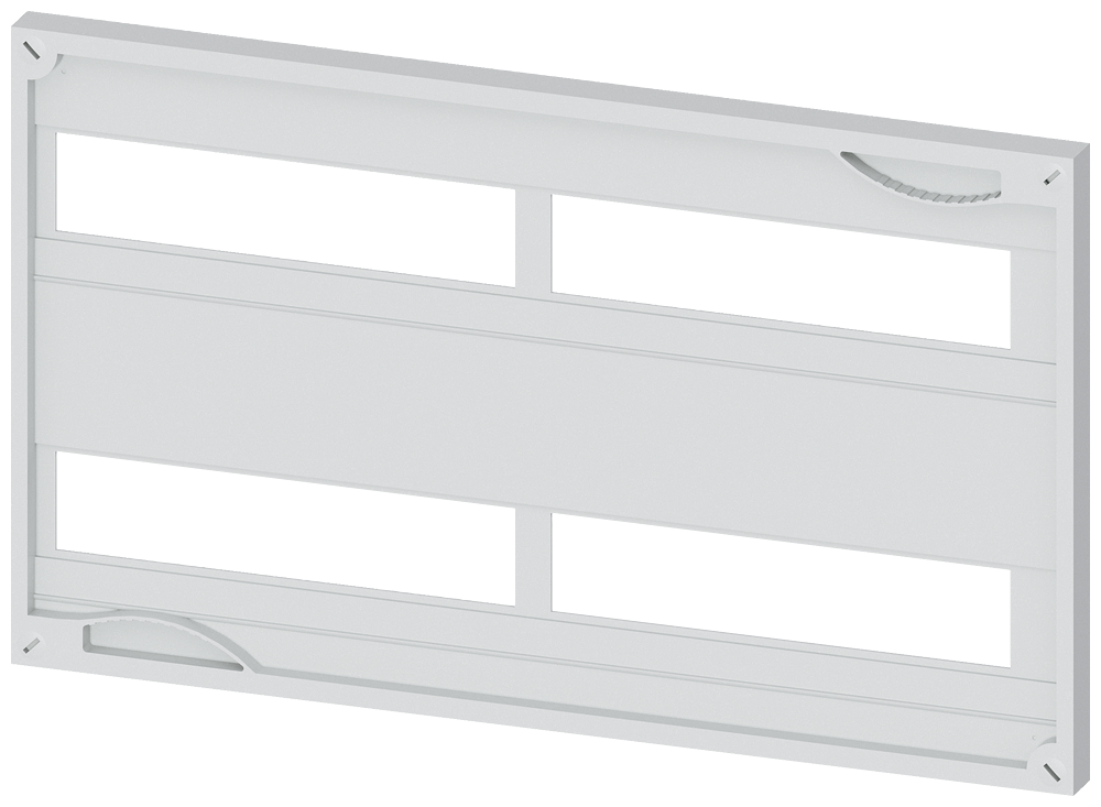 Siemens Alpha 630 Din, Cover N-Komponenter Height = 300 mm, Width = 500 mm Cut-Out 4X12 Distance unit