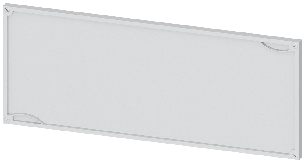 Siemens Alpha 630 Din, Blanking cover without Supports Height = 300 mm, Width = 750 mm (1 Set = 10 Units)