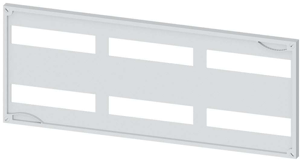 Siemens Alpha 630 Din, Cover N-Komponenter Height = 300 mm, Width = 750 mm Cut-Out 6X12 Distance unit