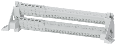 Siemens Earth Busbar FOR Alpha Cabinet 6 PCS 2,5MM2-16MM2 + 21 PCS PLUG-IN 1,5MM2-4MM2
