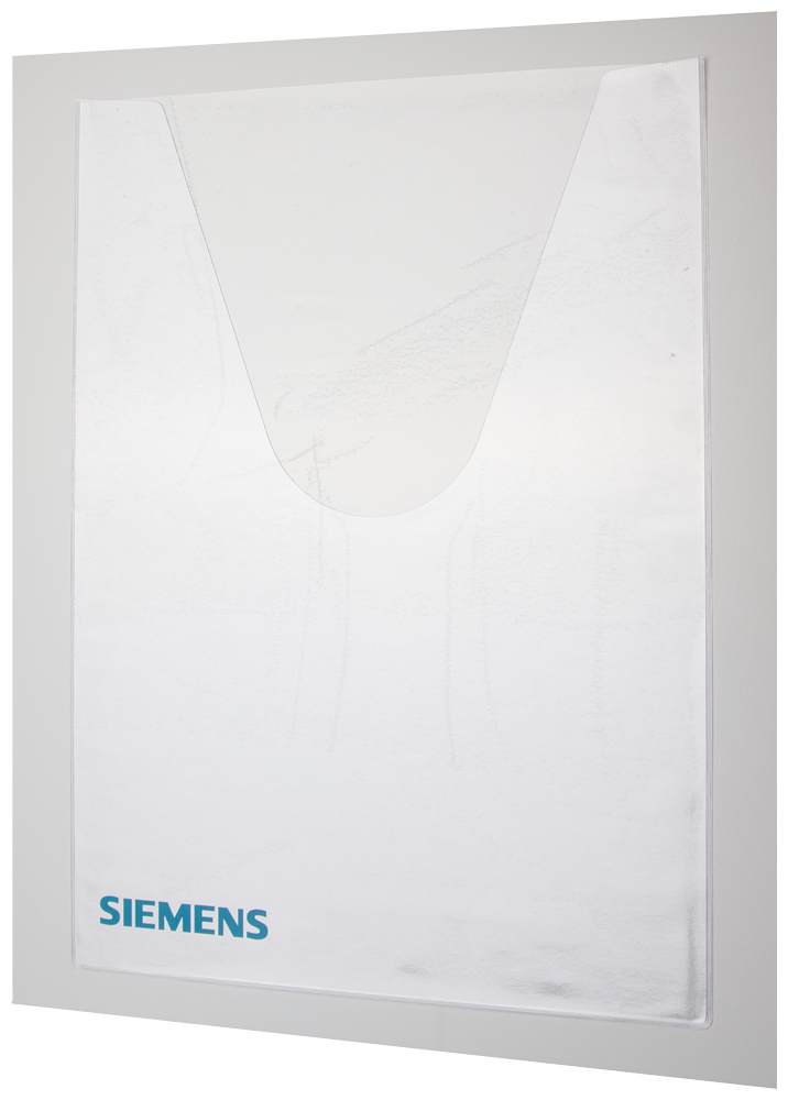 Siemens ALPHA DIN circuit directory pocket A4 plastic (8GK9910-0KK23)
