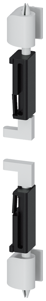 Siemens Alpha door hinges (2 pcs), spare for wall/floor cabinet