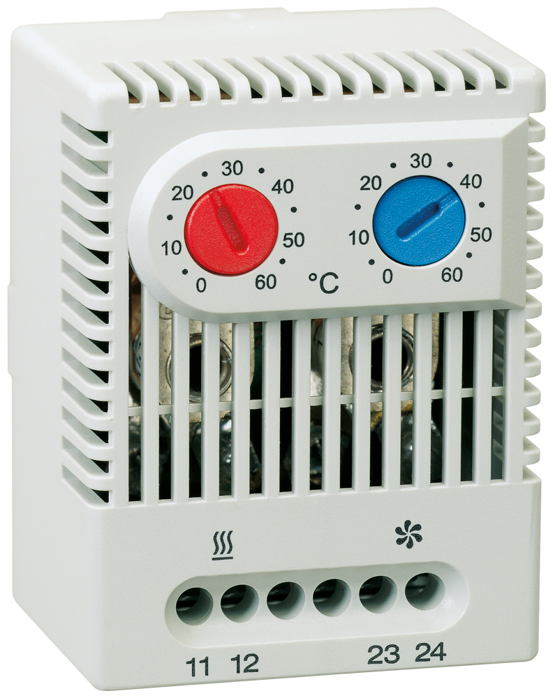 Siemens Thermostat double 0+60 NC+NO, in 10A(2A)