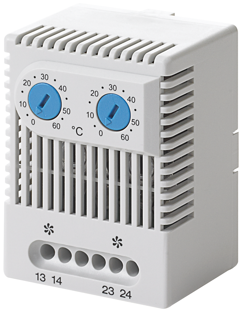 Siemens Thermostat double 0+60 NO+NO, in 10A(2A)