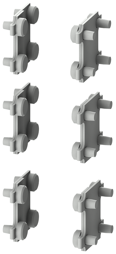 Siemens tilleggs mounting kit for frameverk