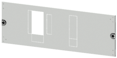 Siemens Cover 3VA13 (400 A), 3VA14 (630 A), 3VA23 (400 A), 3VA24 (630 A), 3 or 4-Pole, fixed-mounted, drive: direct, front-mounted rotary operator motorized operating mechanism, RCD: with, H: 250 mm W: 800 mm