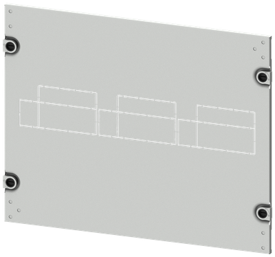 Siemens Sivacon S4 Cover 3VA12 VR 4 POLE FAST Mounting Pluggable 400X800