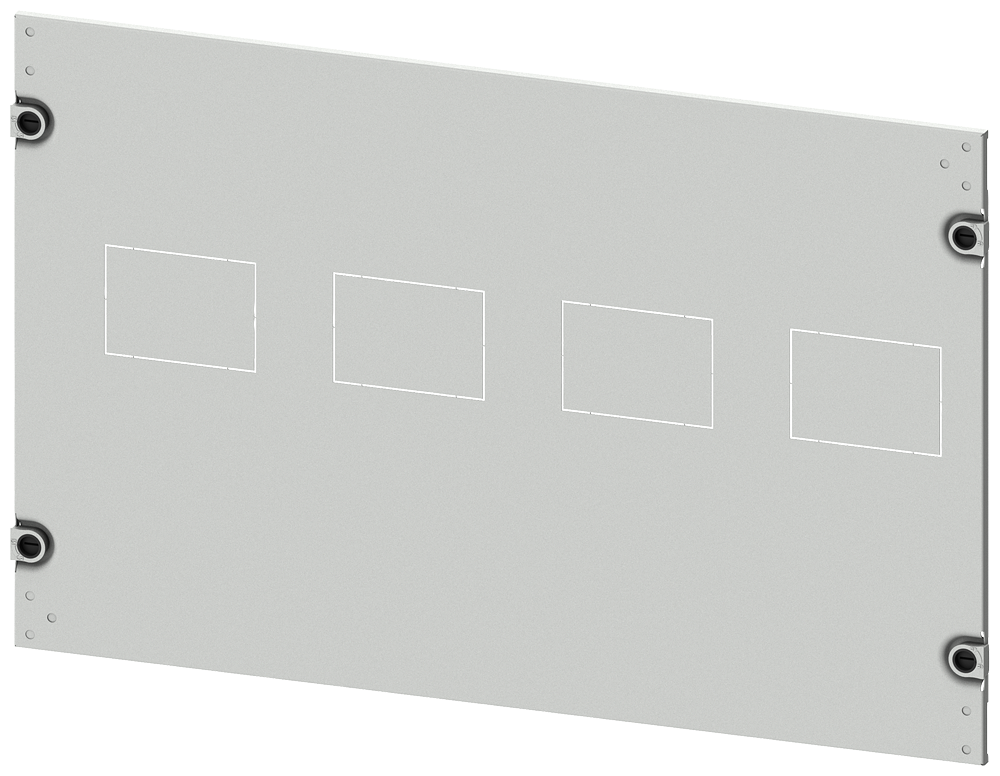 Siemens Sivacon S4 Cover 3VA20_21_22 Vertical 4 POLE FAST Mounting Pluggable 450X800 8PQ2045-8BA16