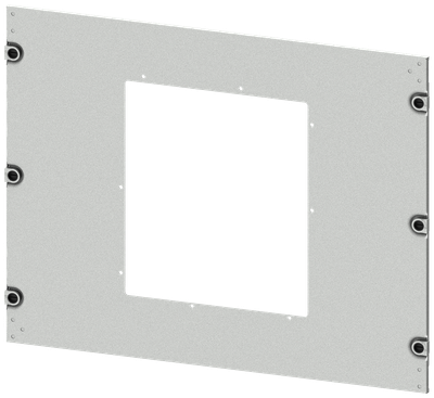 Siemens Cover 3WA size 2, 3-Pole, fixed-mounted, withdrawable, H: 550 mm W: 800 mm