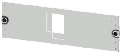 Siemens Cover 3VA23 (400 A), 3VA24 (630 A), 4-Pole, fixed-mounted, drive: direct, front-mounted rotary operator, motorized operating mechanism, RCD: with, H: 600 mm W: 800 mm