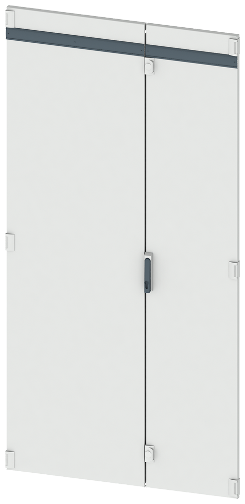 Siemens 8PQ2197-1BA16 Compartment Door, Solid IP41, Swing Handle with Profile Cylinder, 1975x1000 mm