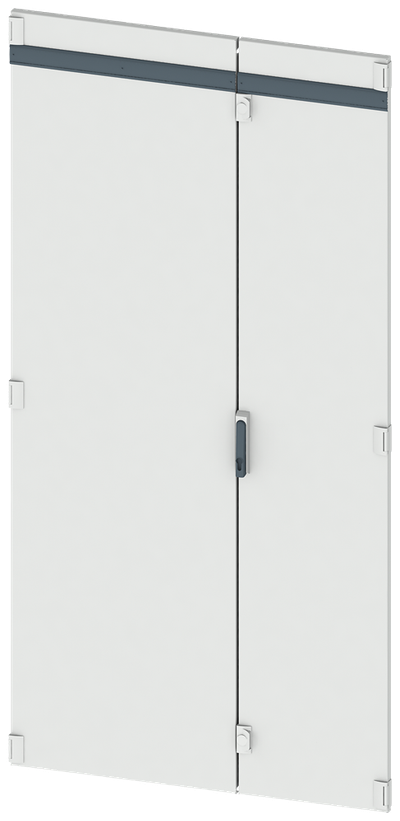 Siemens 8PQ2197-1BA16 Compartment Door, Solid IP41, Swing Handle with Profile Cylinder, 1975x1000 mm
