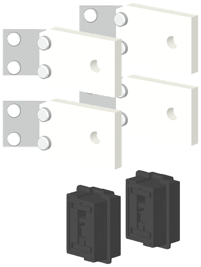 Siemens SIVACON S4 N PE BRACKET CABLE COMPARTMENT