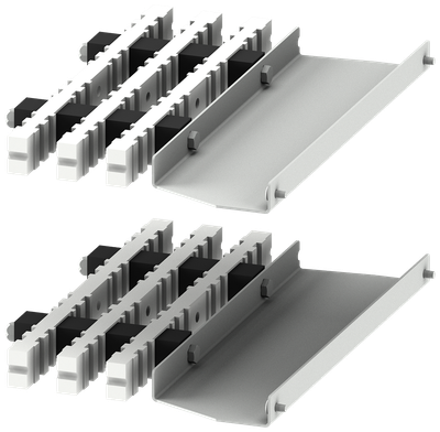 Siemens Vertical busbar support non-cascaded, W: 400 mm, 1 set = 2 units