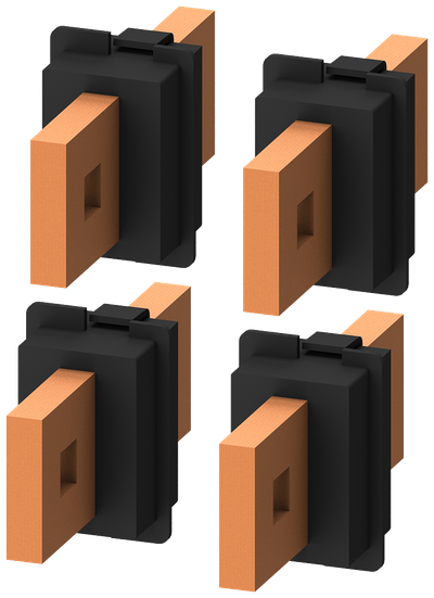 Siemens Connecting terminal 40 x 10 mm, 1 set = 4 units