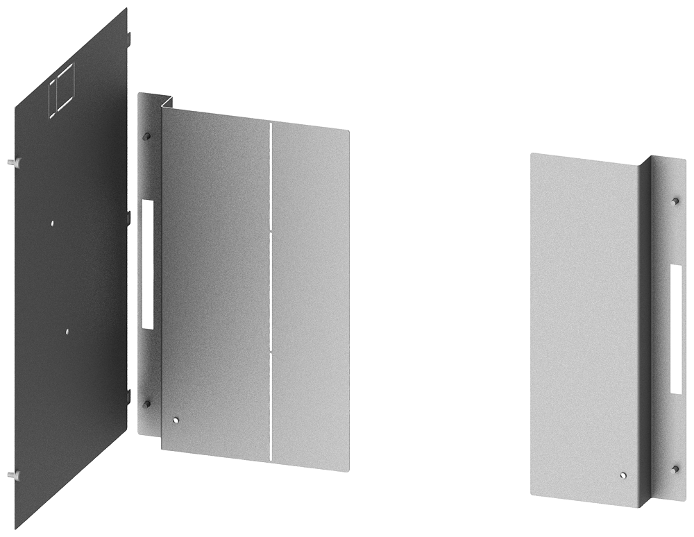 Siemens Form plate 3 f 3WL in 3/4-pole withdrawable H550/B800